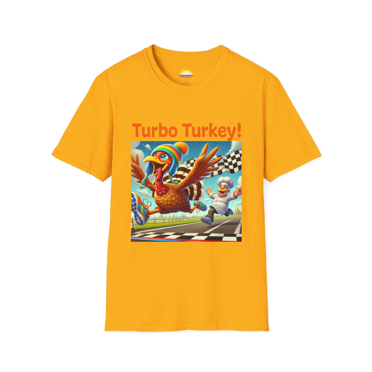 Turbo Turkey! - Unisex Softstyle T-Shirt