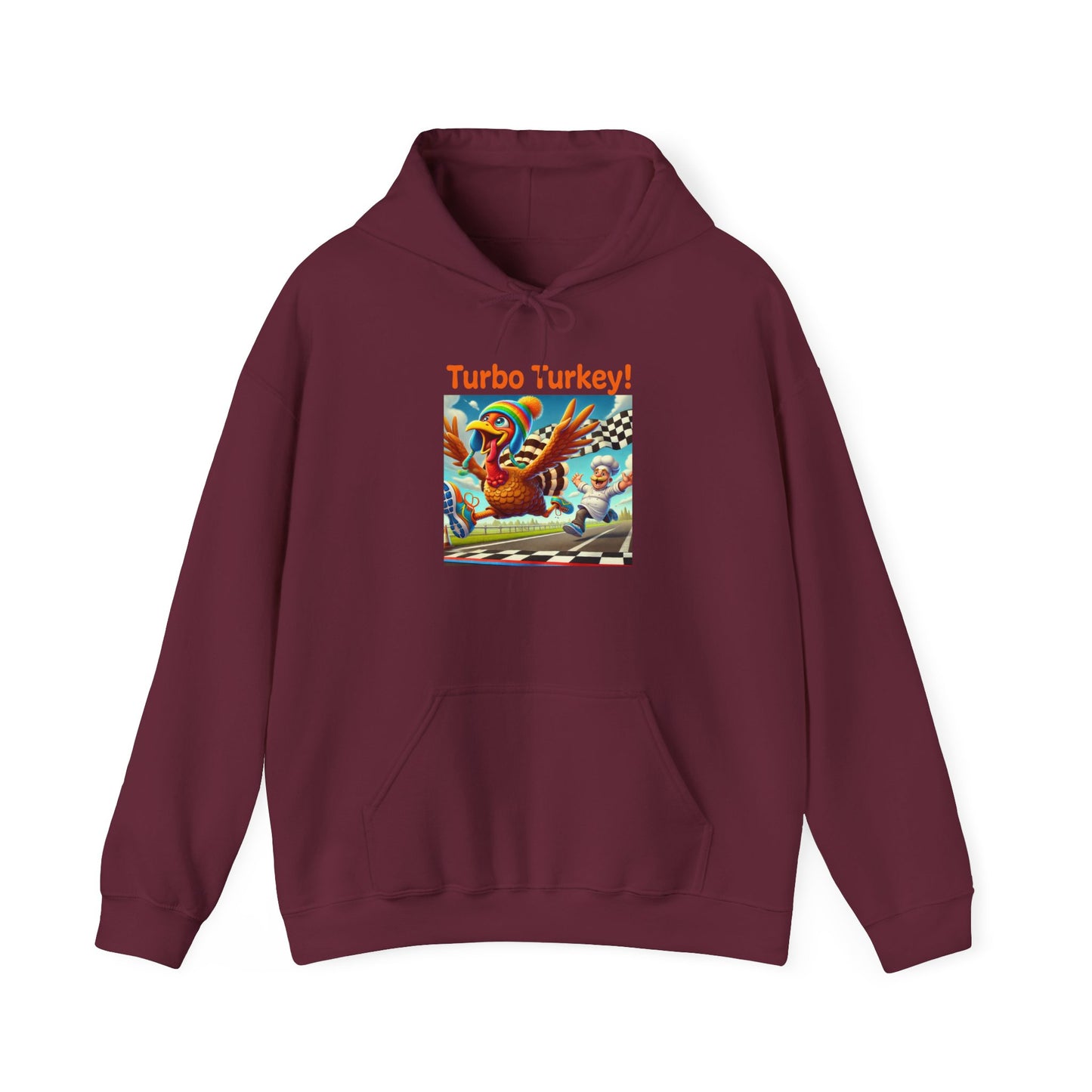Turbo Turkey! - Unisex Heavy Blend™ Hooded Sweatshirt