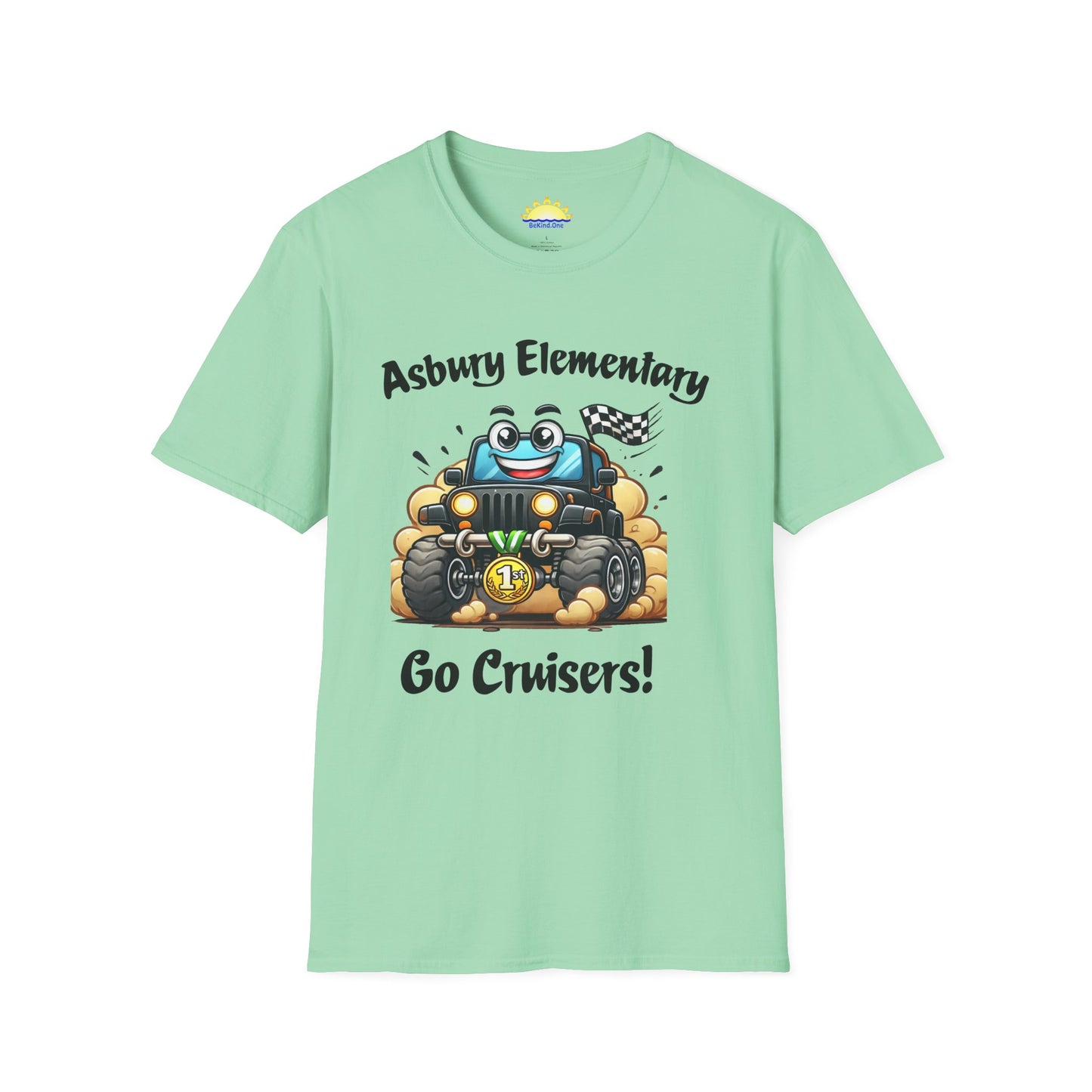 Asbury Elementary School - Unisex Softstyle T-Shirt