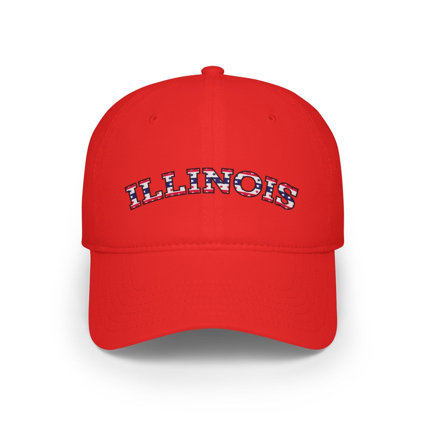 Illinois - Low Profile Baseball Cap