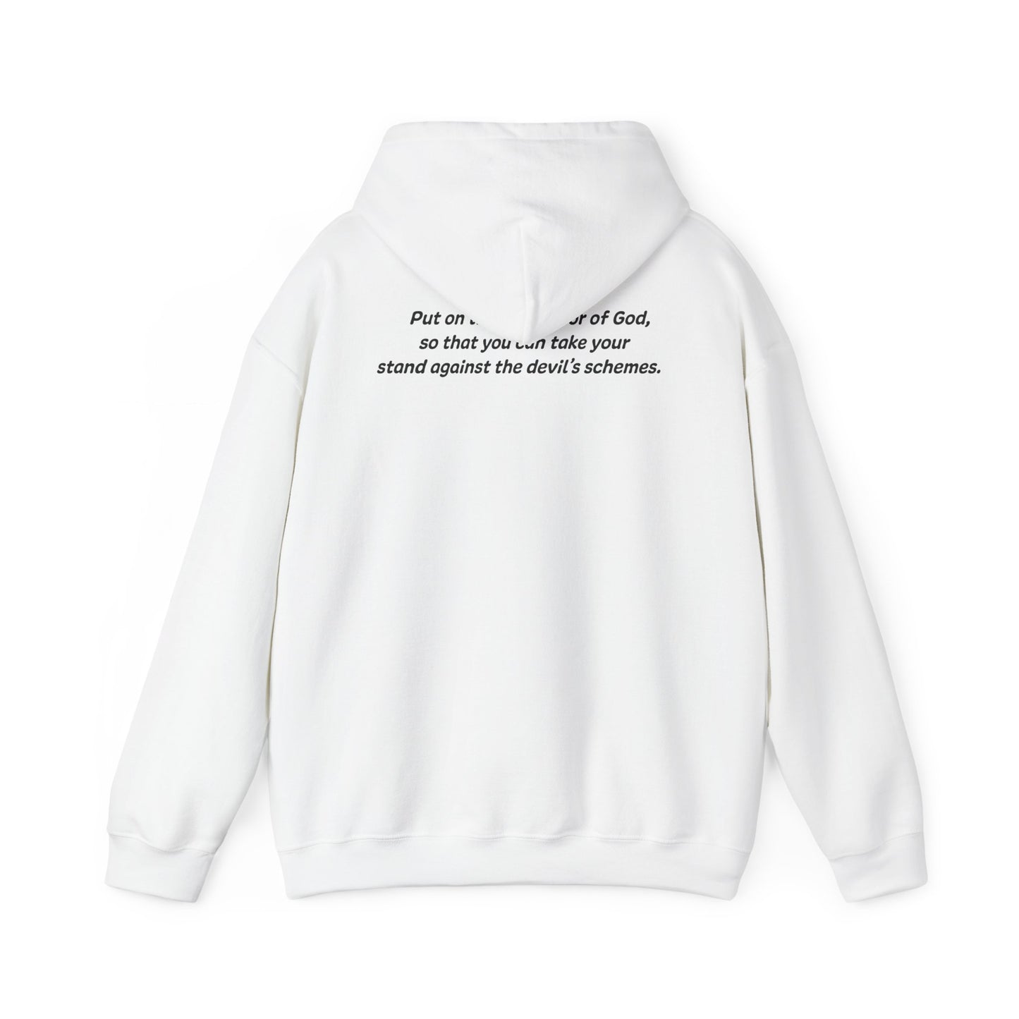 Ephesians 6:11 - God Coordinates - Unisex Heavy Blend™ Hooded Sweatshirt