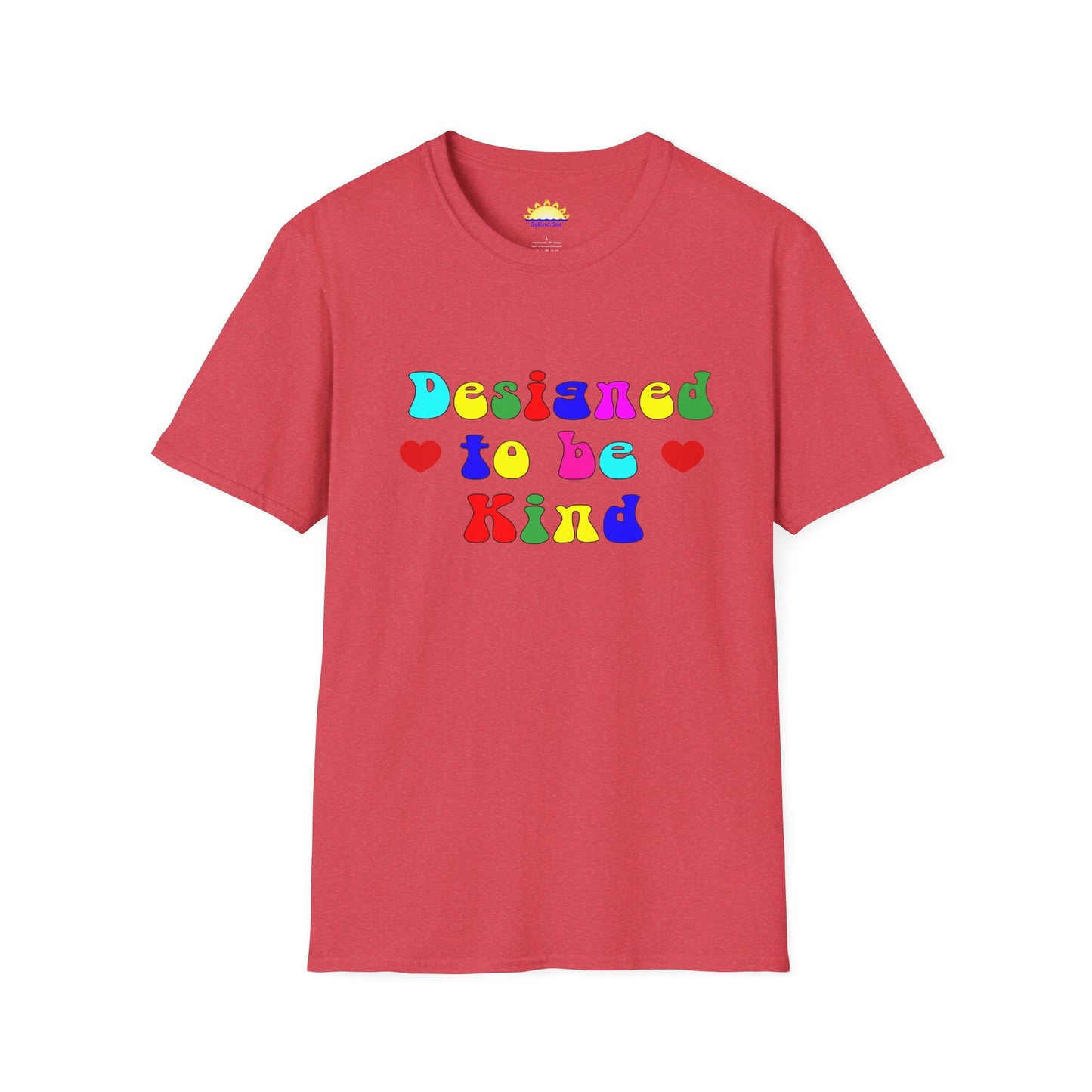 Designed to be Kind - Unisex Softstyle T-Shirt