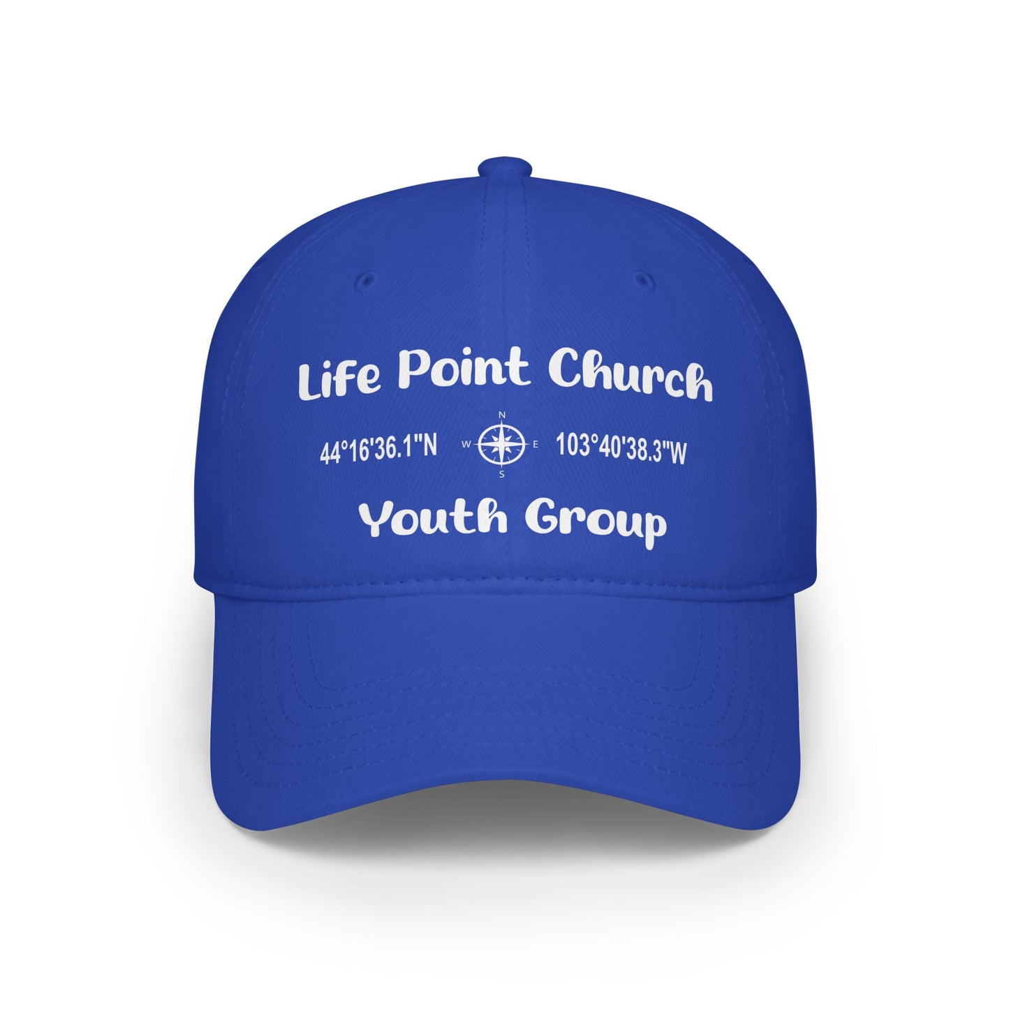 Life Point Church - GPS Coordinates - Low Profile Baseball Cap