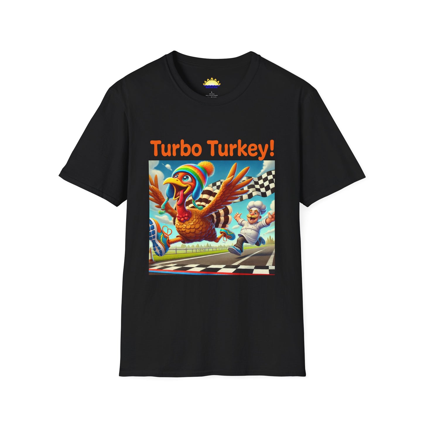 Turbo Turkey! - Unisex Softstyle T-Shirt