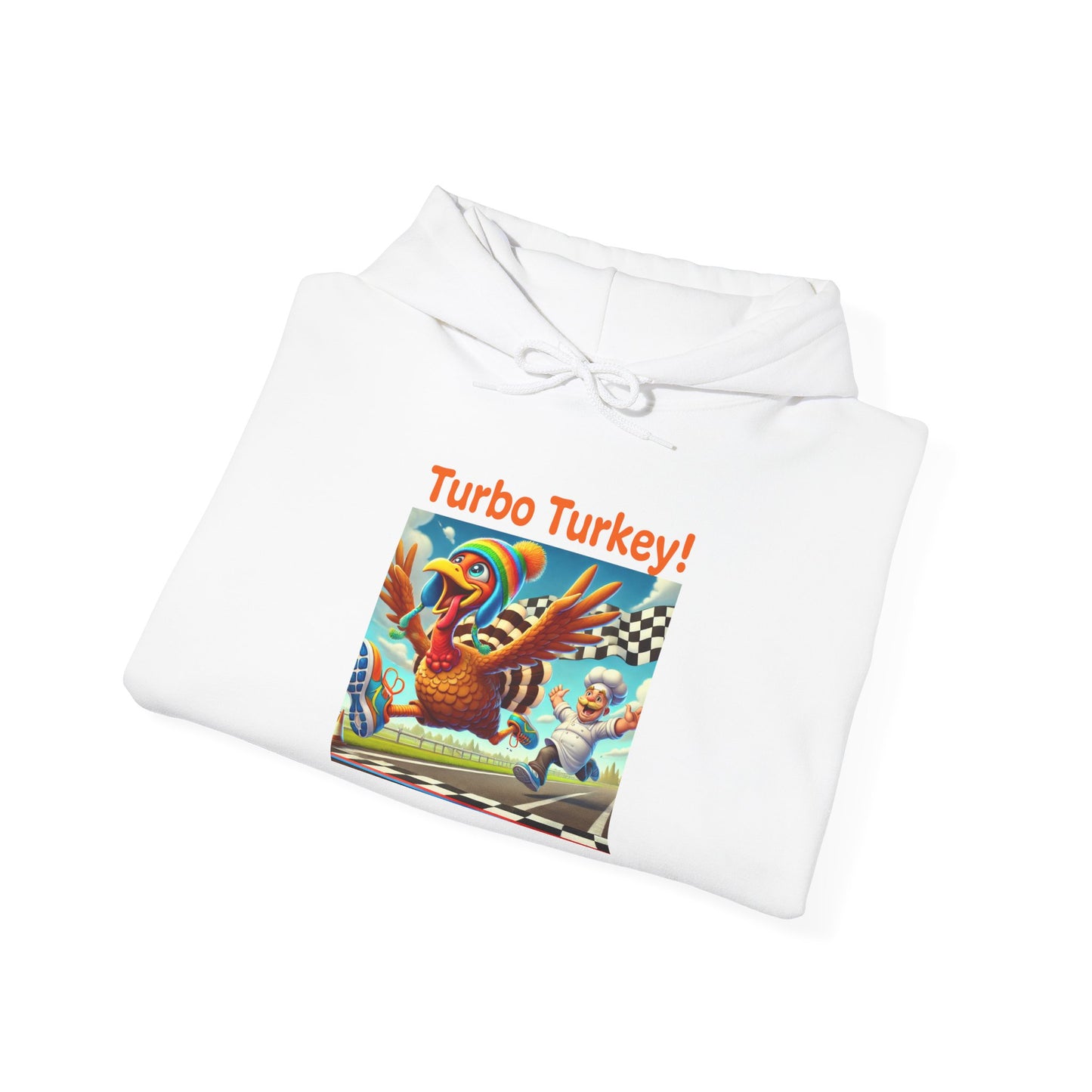 Turbo Turkey! - Unisex Heavy Blend™ Hooded Sweatshirt