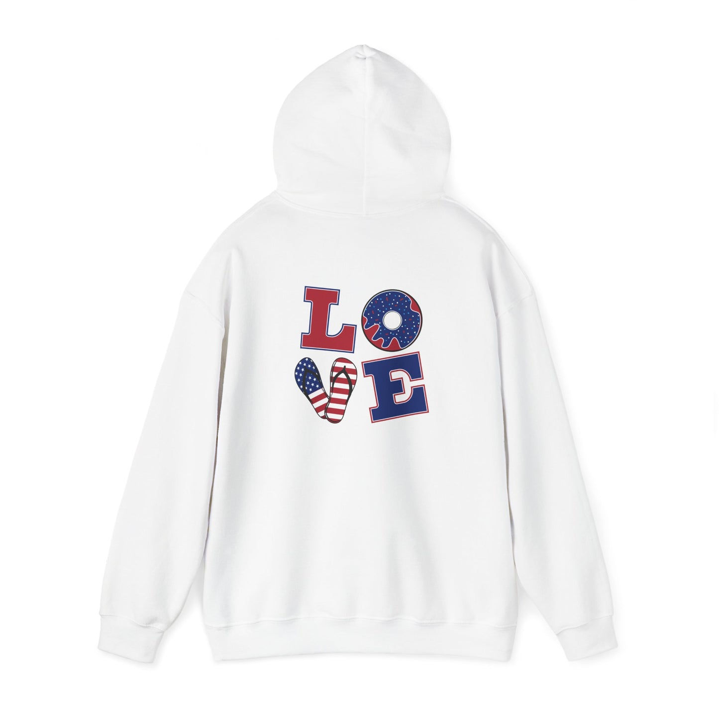 Be Kind & Love Graphics - Unisex Heavy Blend™ Hooded Sweatshirt