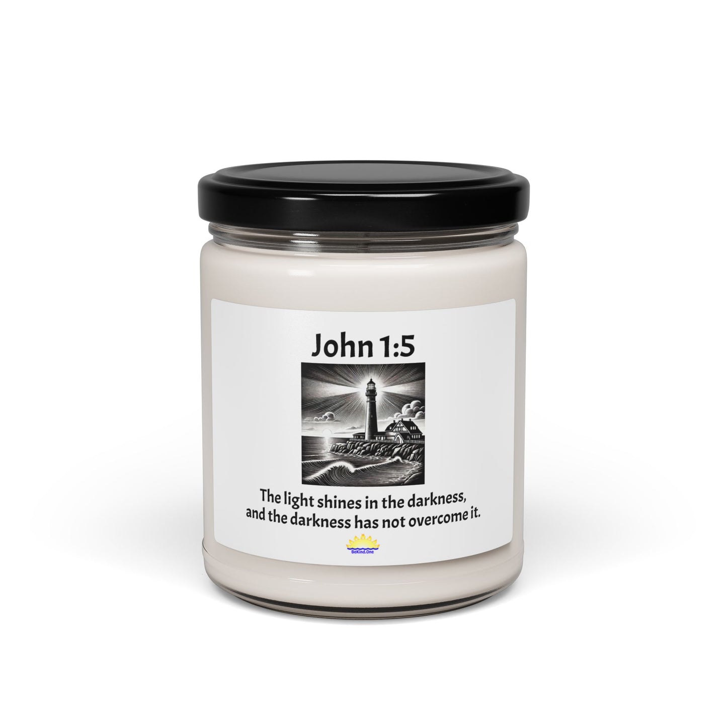 John 1:5 - Scented Soy Candle, 9oz