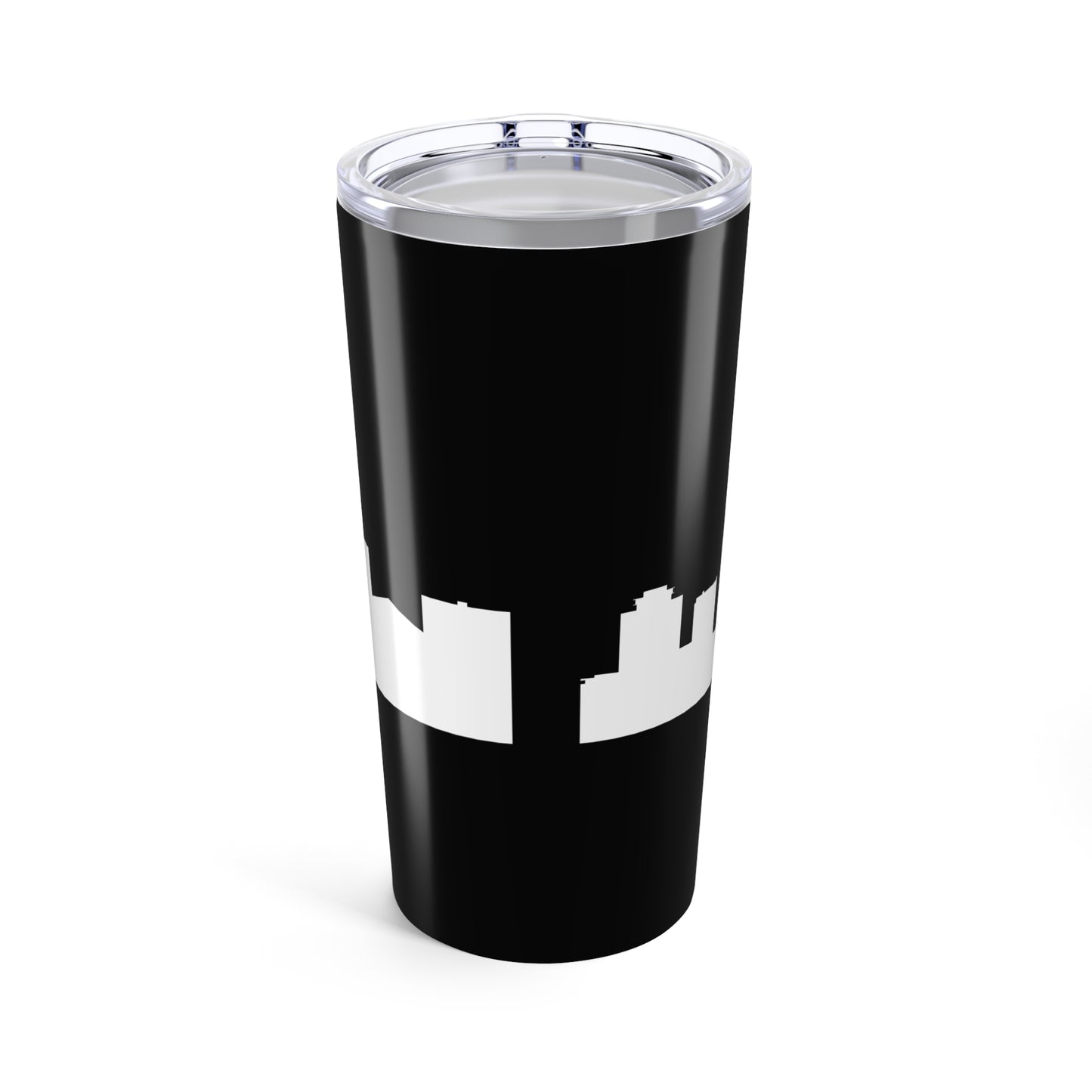 Nashville - City Outline (Black) - Tumbler 20oz