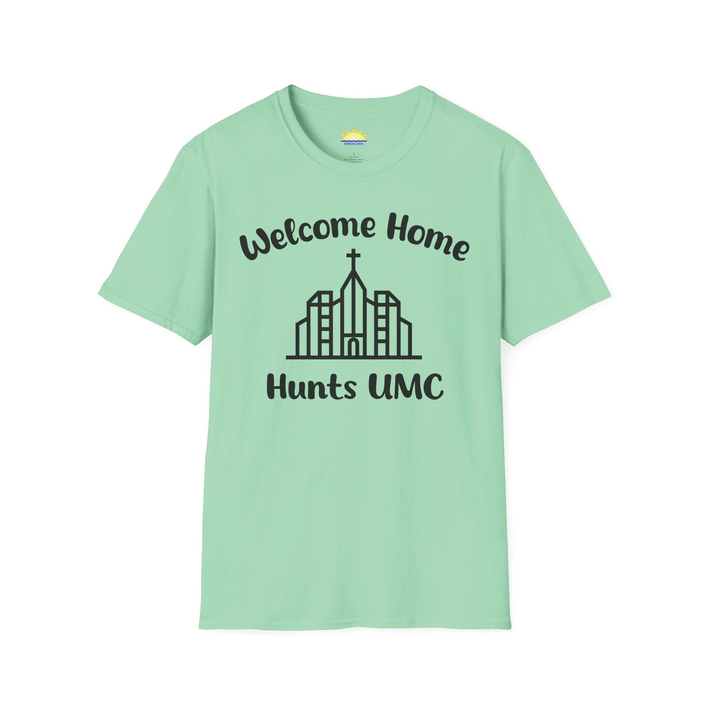 Hunts UMC - Welcome Home - Unisex Softstyle T-Shirt
