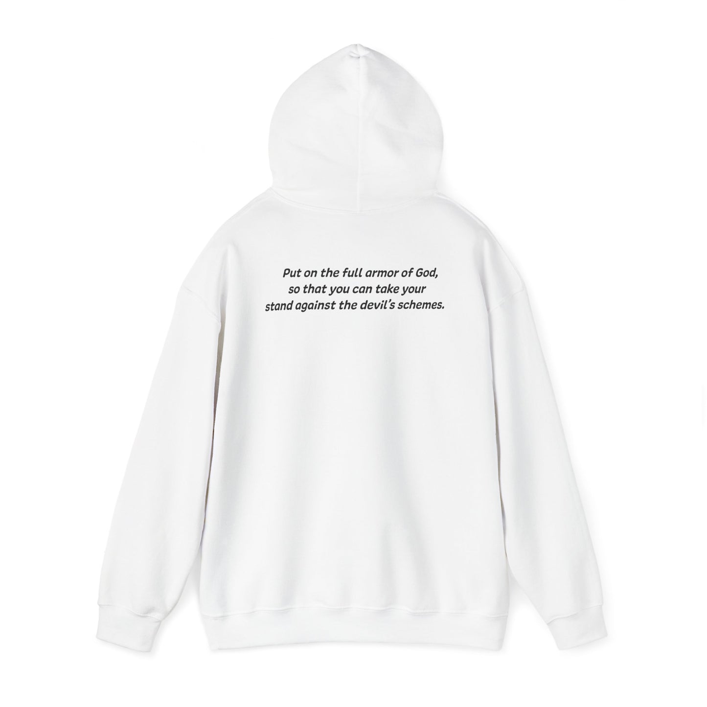 Ephesians 6:11 - God Coordinates - Unisex Heavy Blend™ Hooded Sweatshirt