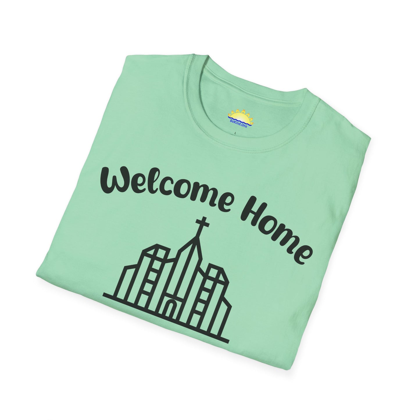 Hunts UMC - Welcome Home - Unisex Softstyle T-Shirt