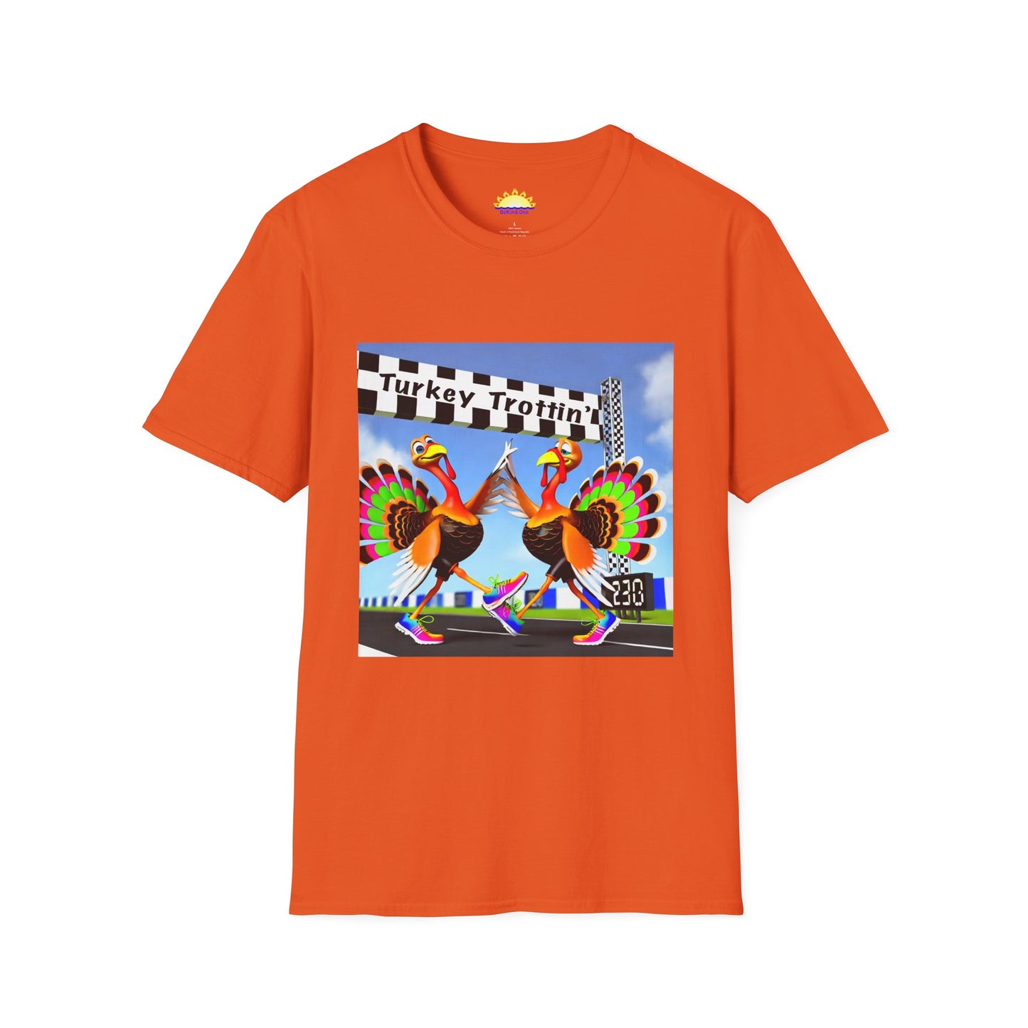 Turkey Trottin' - Unisex Softstyle T-Shirt