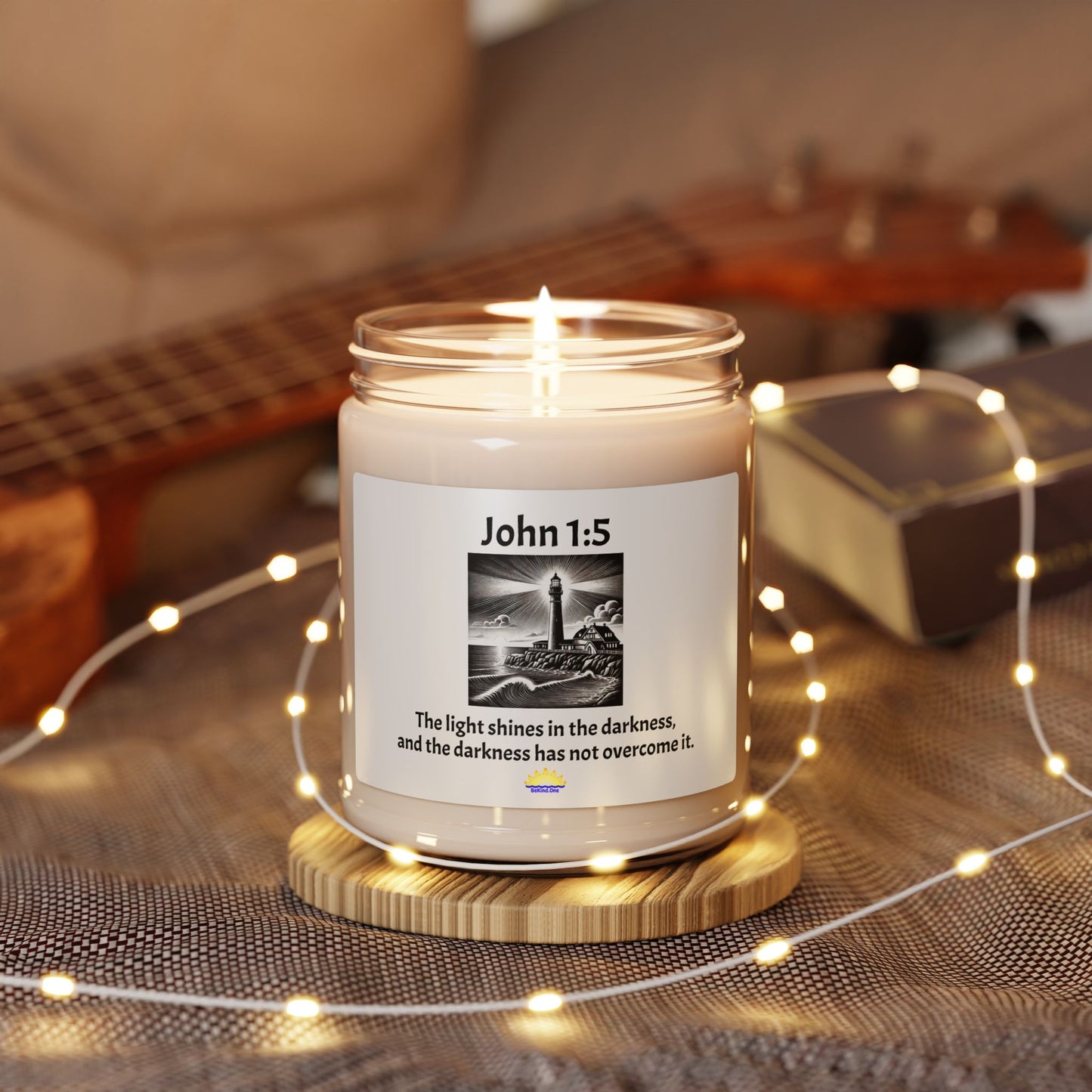 John 1:5 - Scented Soy Candle, 9oz