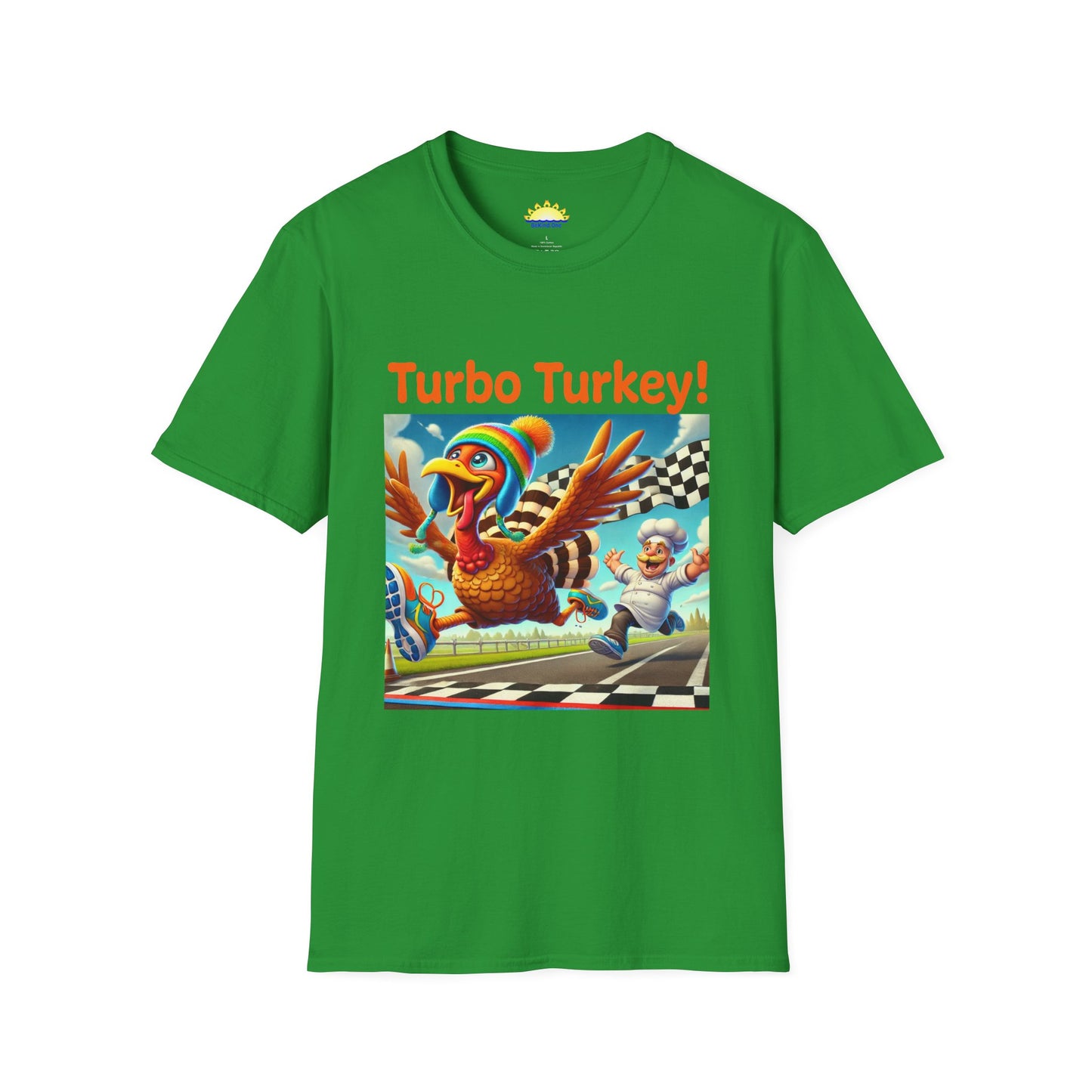 Turbo Turkey! - Unisex Softstyle T-Shirt