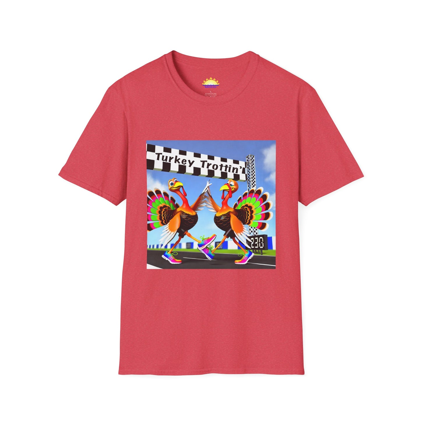 Turkey Trottin' - Unisex Softstyle T-Shirt