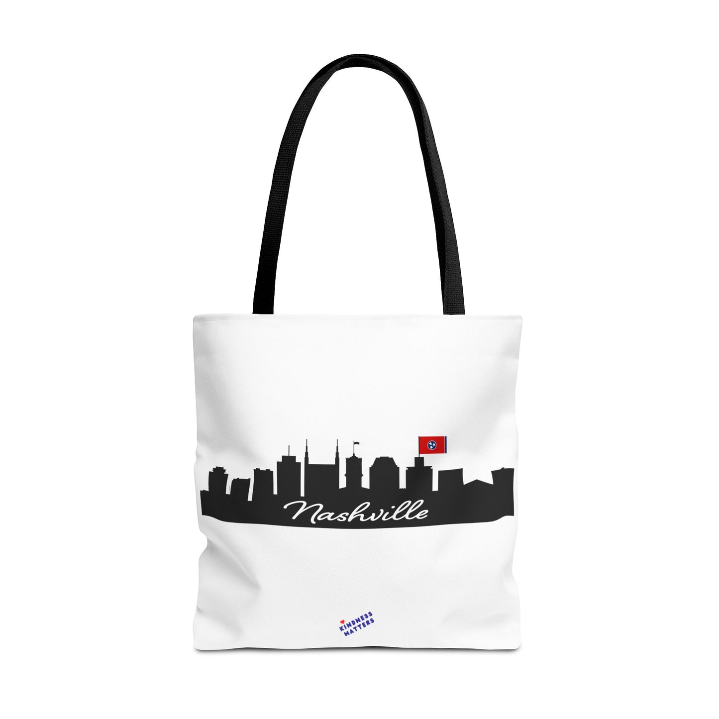 Nashville - City Outline - Tote Bag (AOP)