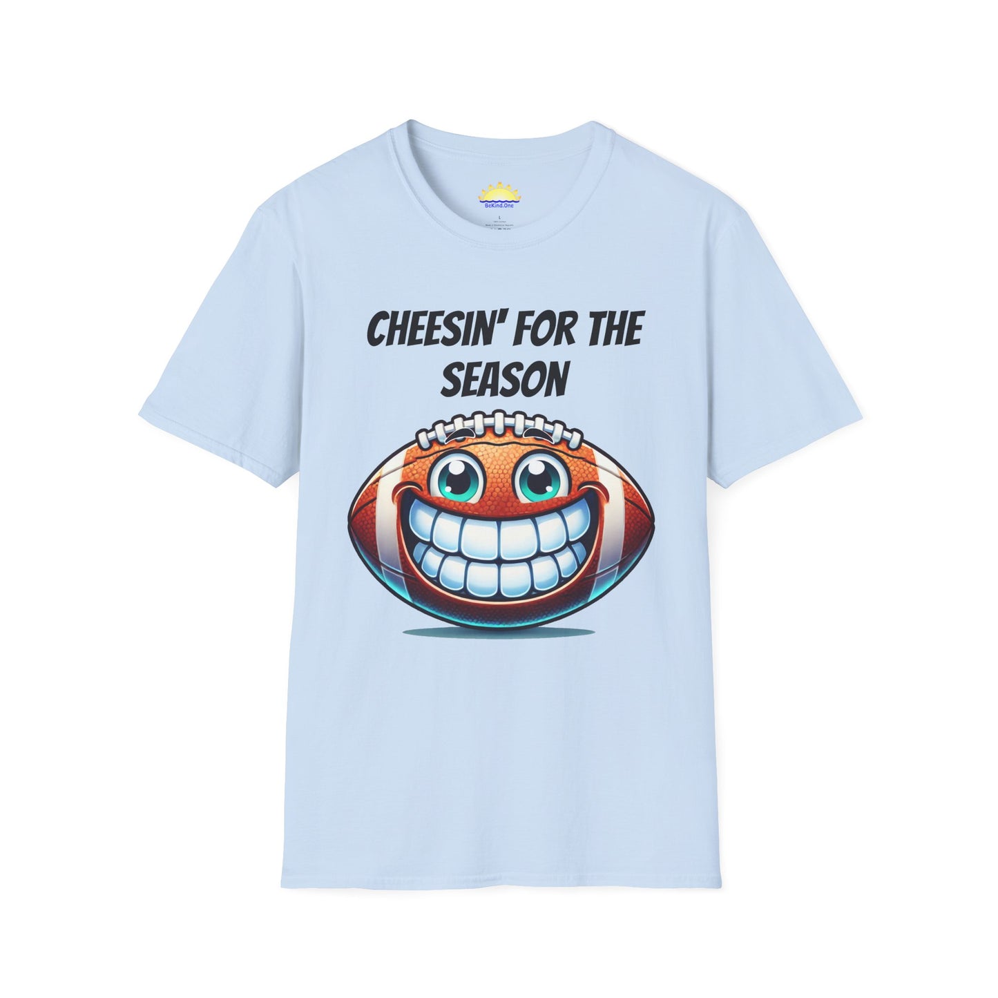Cheesin' for the Season (Football) - Unisex Softstyle T-Shirt