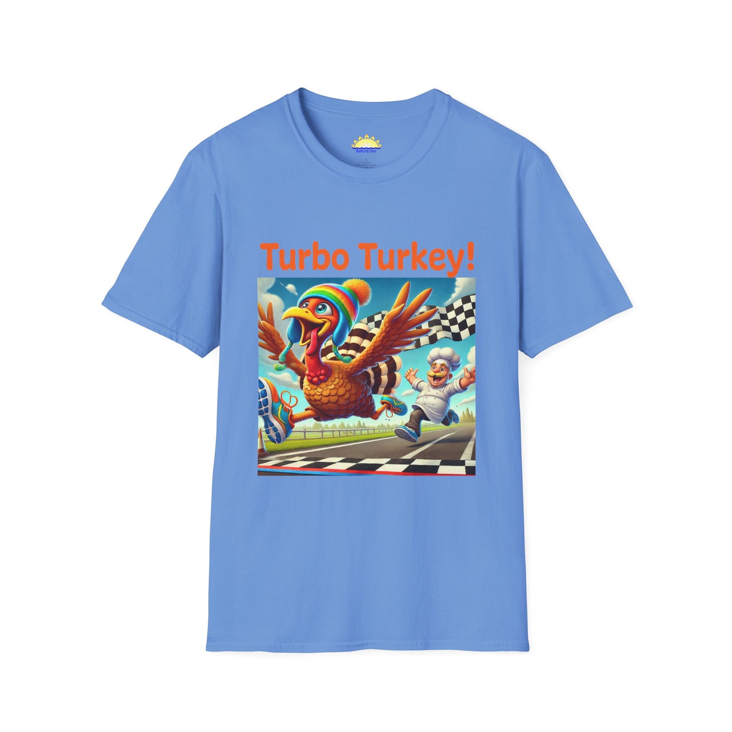 Turbo Turkey! - Unisex Softstyle T-Shirt
