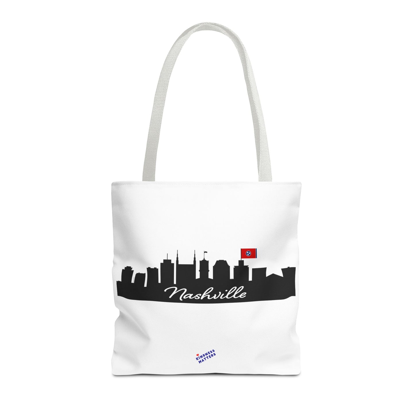Nashville - City Outline - Tote Bag (AOP)