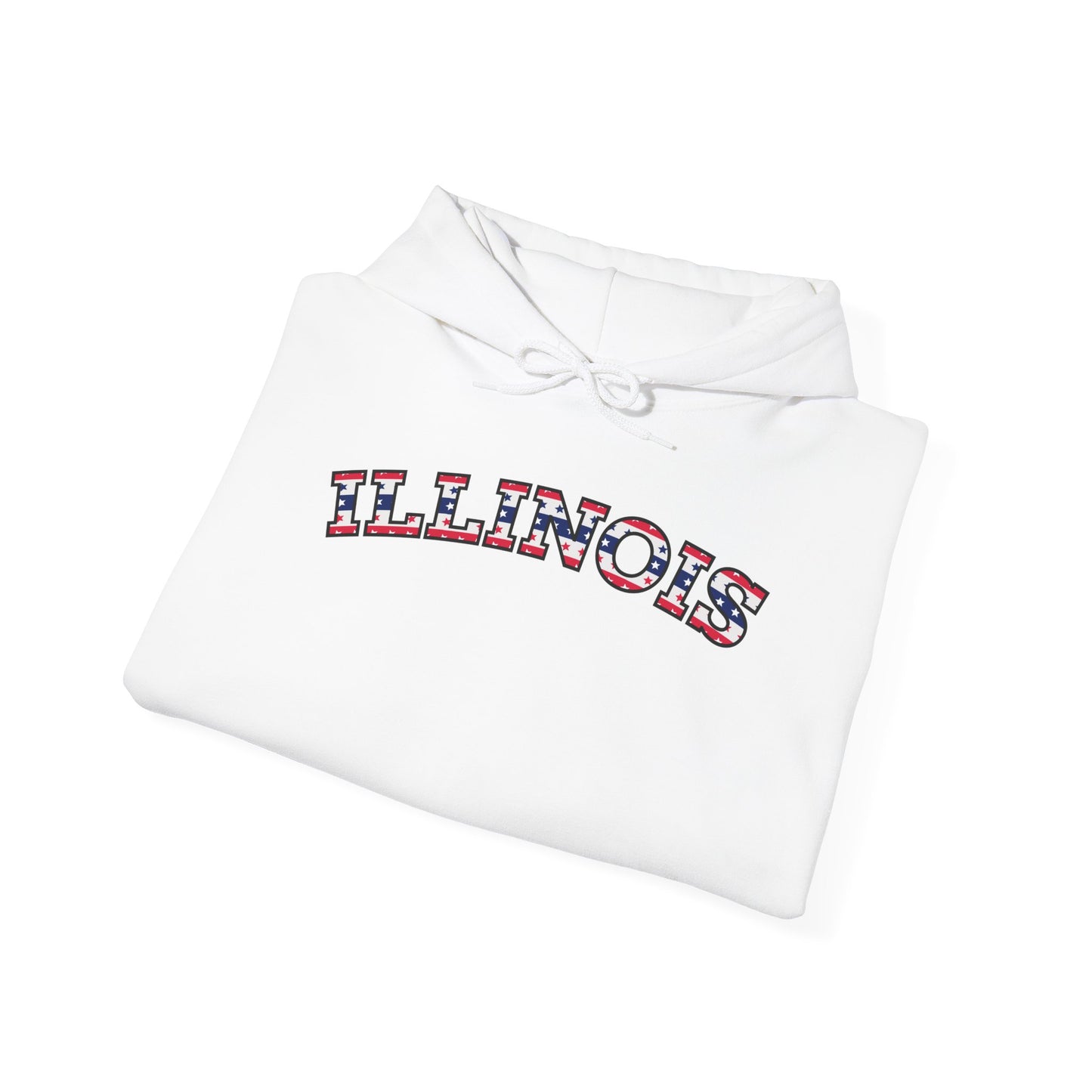 Illinois - Unisex Heavy Blend™ Hooded Sweatshirt