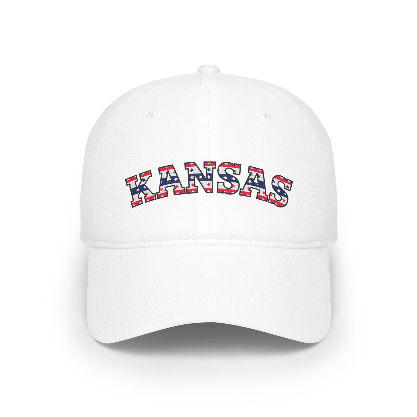 Kansas - Low Profile Baseball Cap