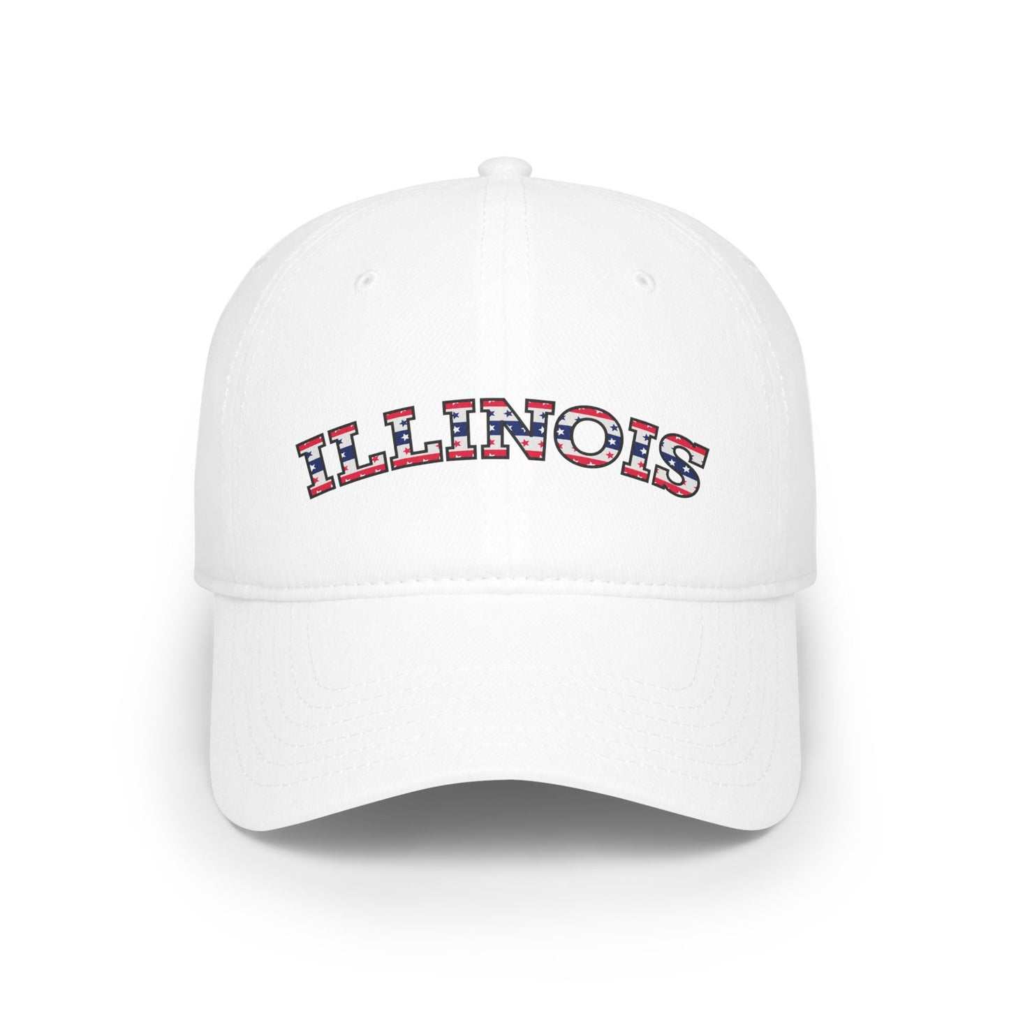 Illinois - Low Profile Baseball Cap
