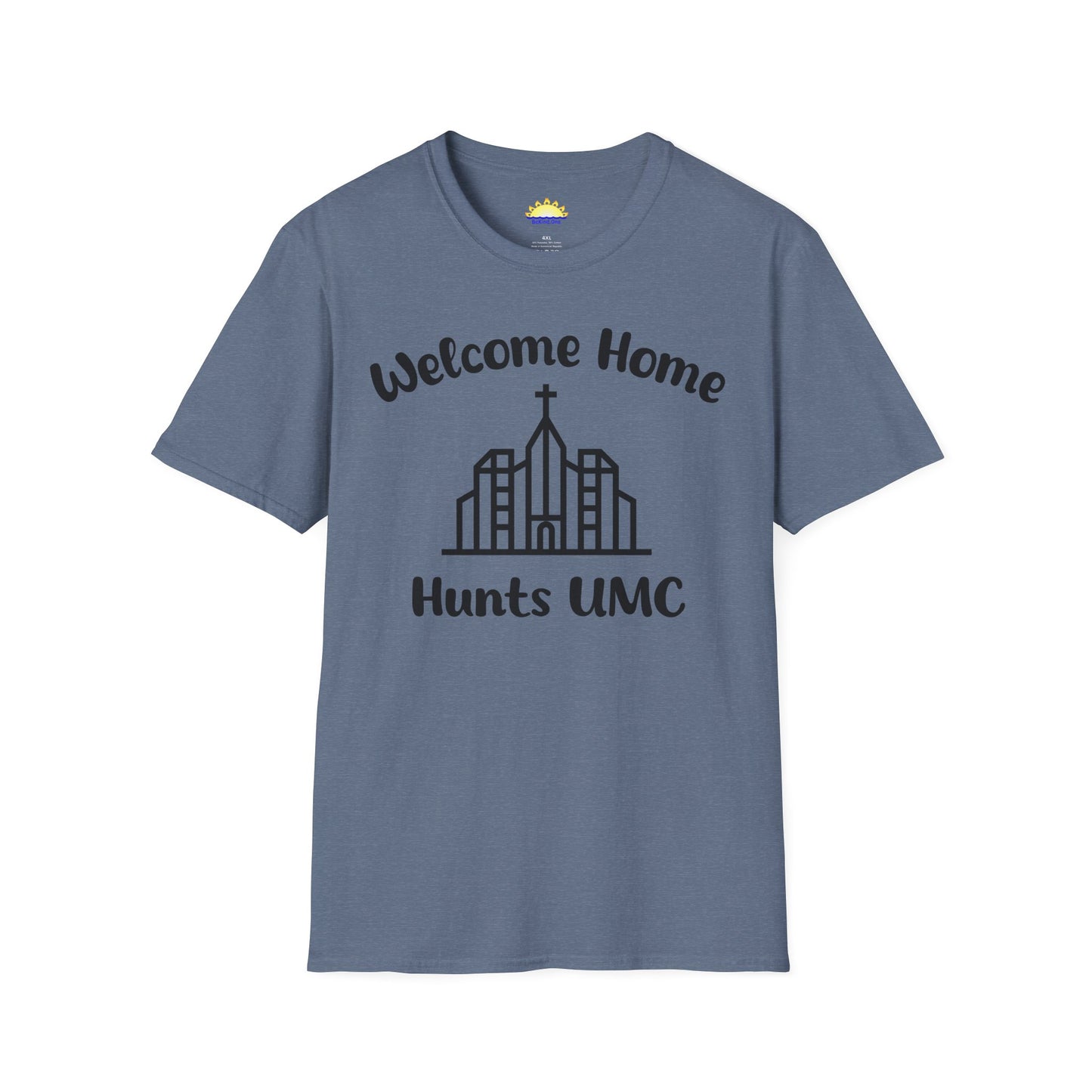 Hunts UMC - Welcome Home - Unisex Softstyle T-Shirt