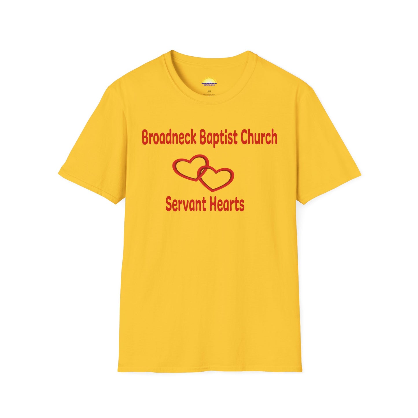 Broadneck Baptist Church - Servant Hearts - Unisex Softstyle T-Shirt