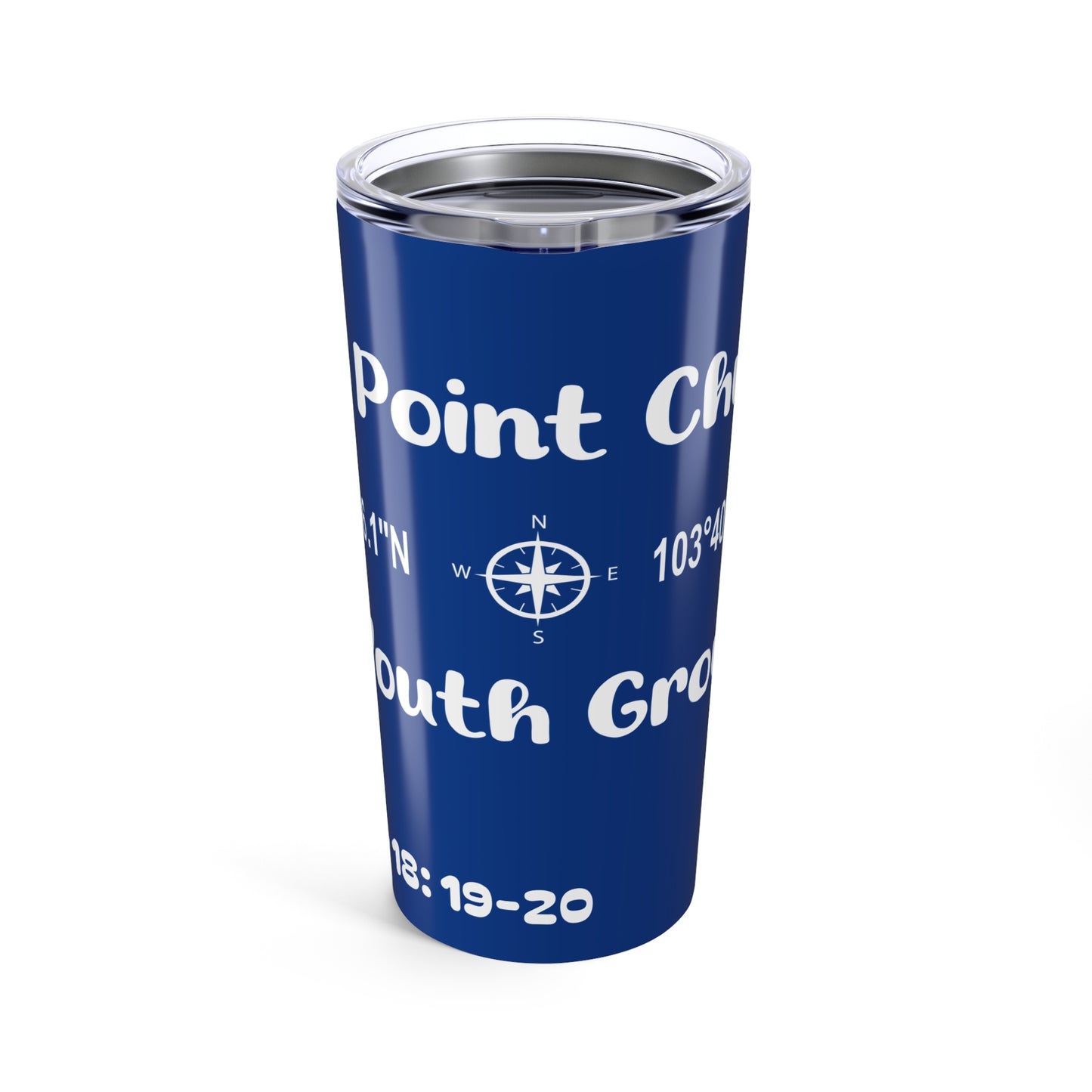 Life Point Church - GPS Coordinates - Tumbler 20oz