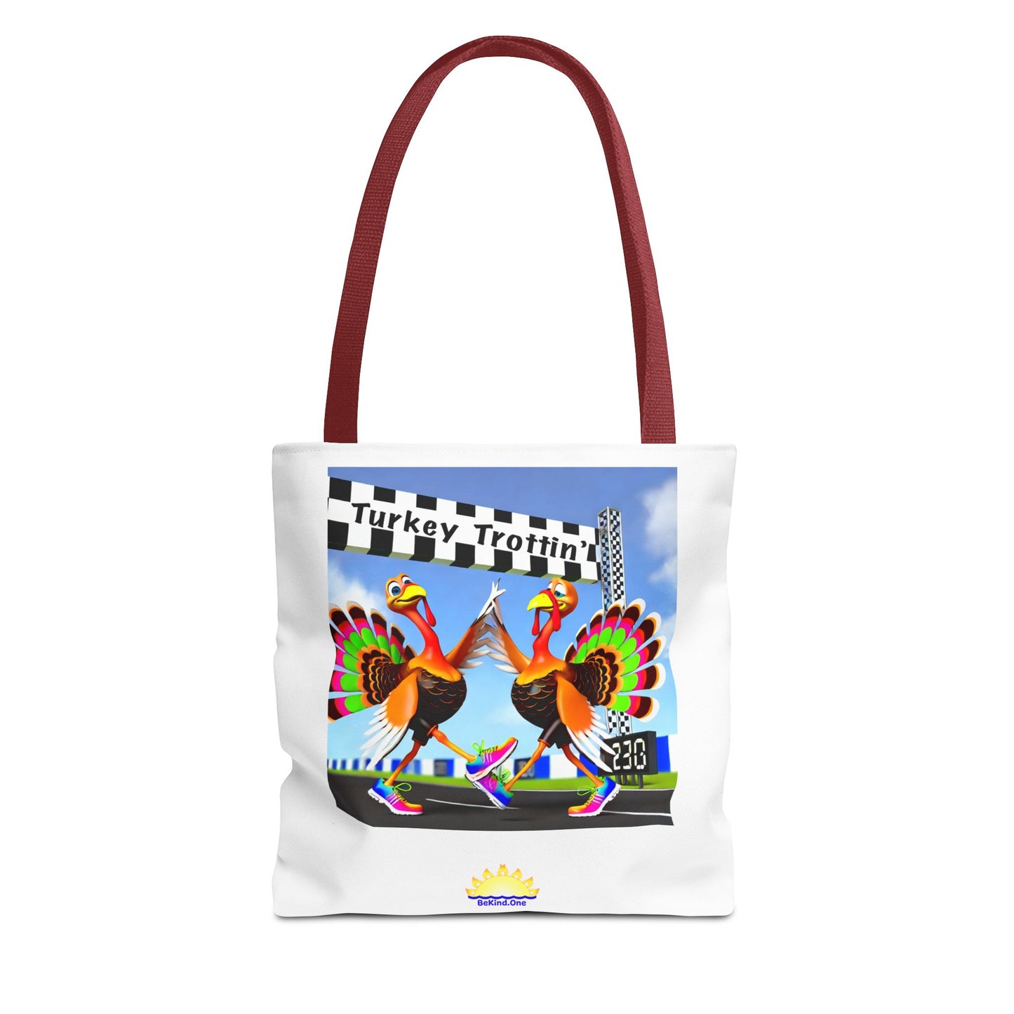 Turkey Trottin' - Tote Bag (AOP)