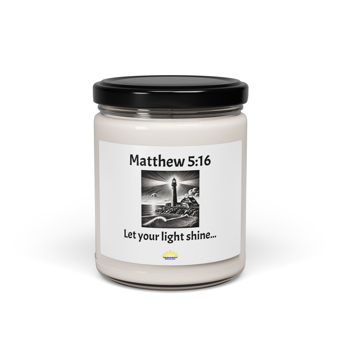 Matthew 5:16 - Scented Soy Candle, 9oz