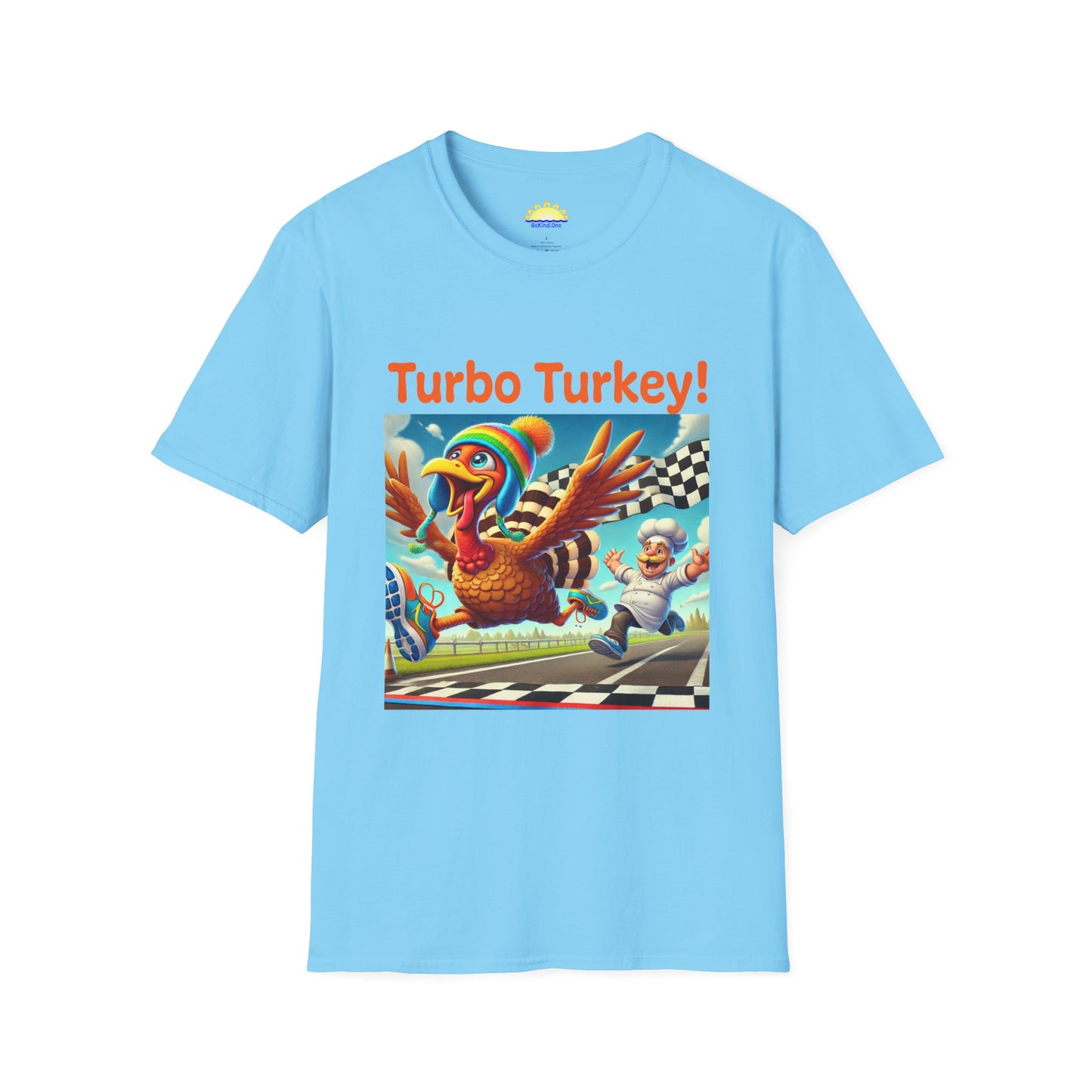Turbo Turkey! - Unisex Softstyle T-Shirt