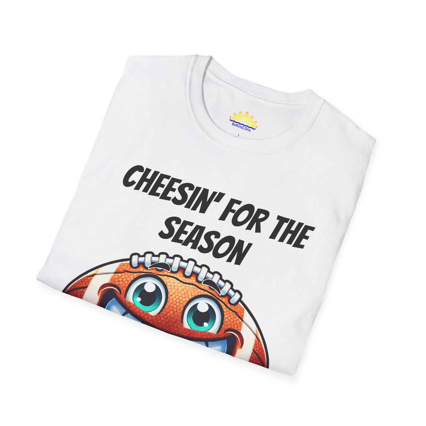 Cheesin' for the Season (Football) - Unisex Softstyle T-Shirt