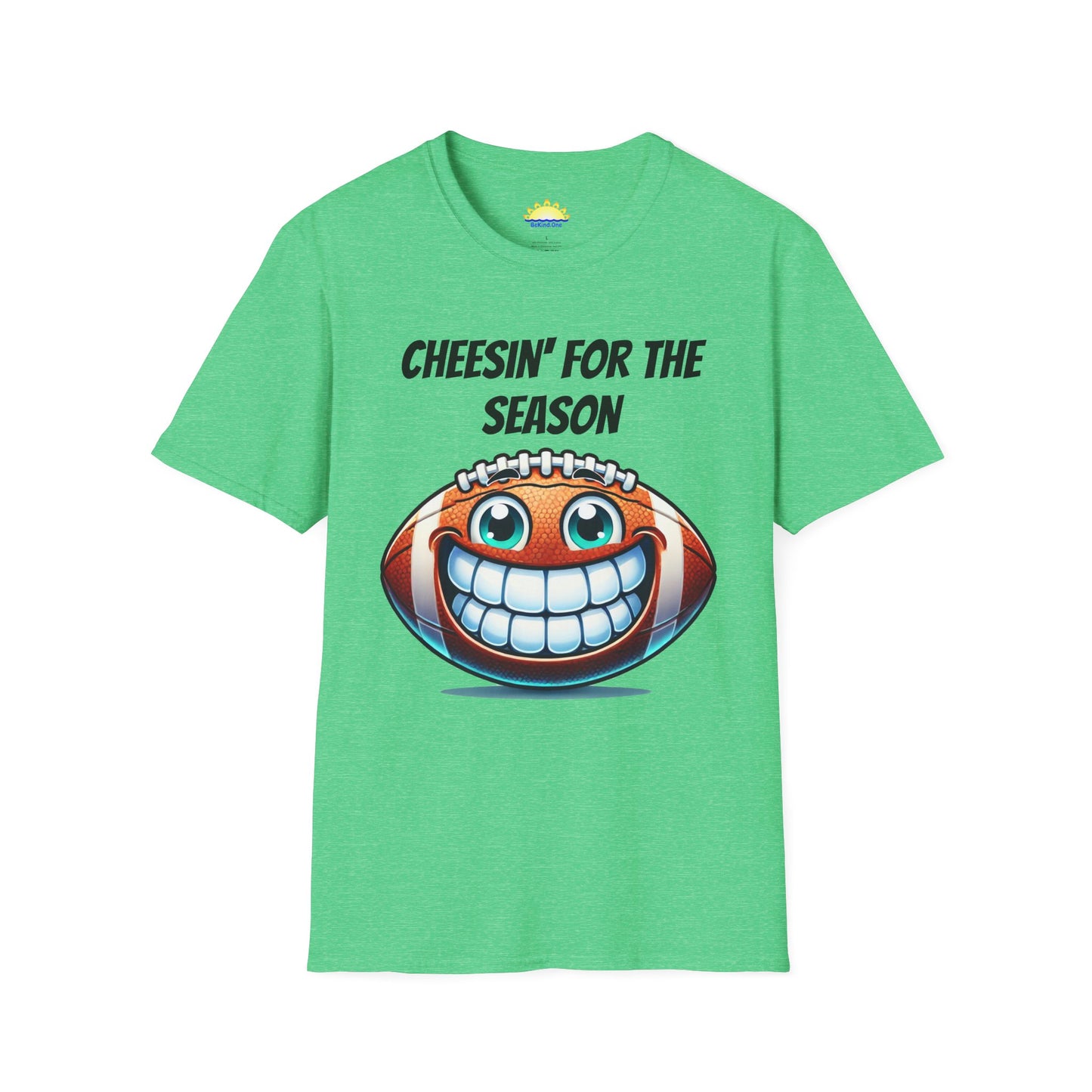 Cheesin' for the Season (Football) - Unisex Softstyle T-Shirt
