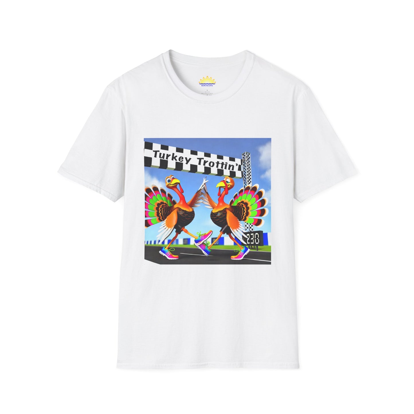 Turkey Trottin' - Unisex Softstyle T-Shirt
