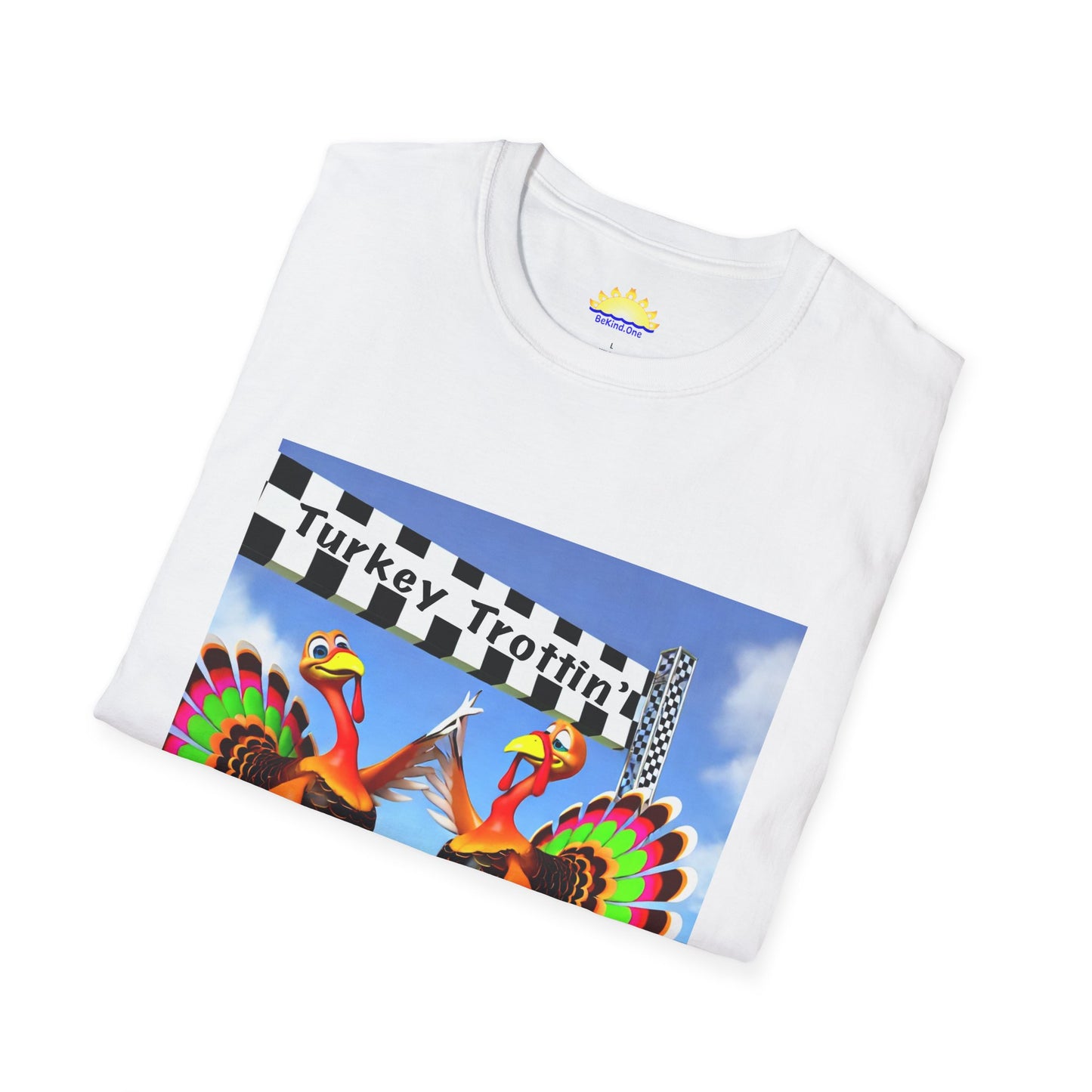Turkey Trottin' - Unisex Softstyle T-Shirt
