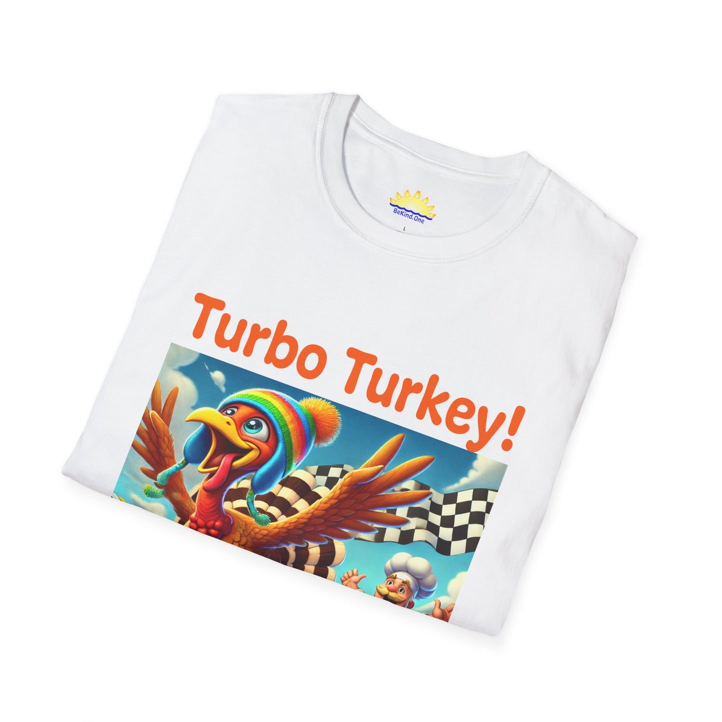 Turbo Turkey! - Unisex Softstyle T-Shirt