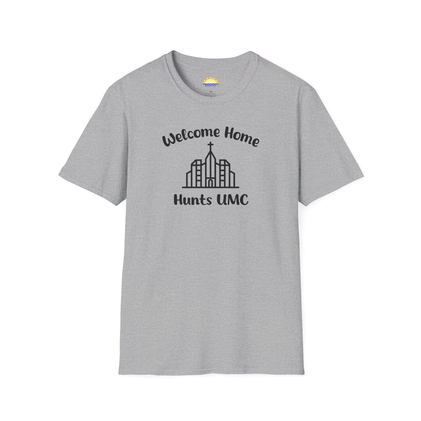 Hunts UMC - Welcome Home - Unisex Softstyle T-Shirt