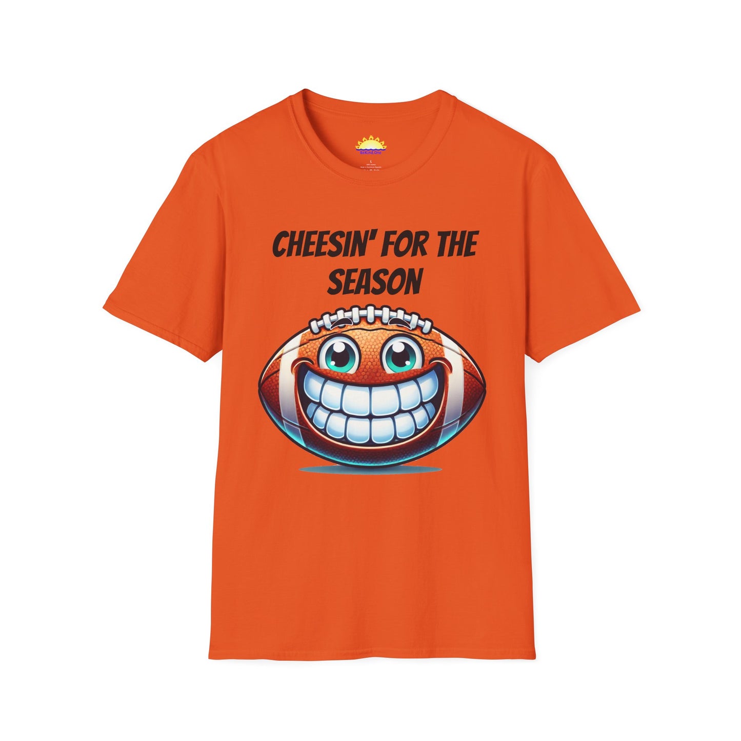Cheesin' for the Season (Football) - Unisex Softstyle T-Shirt