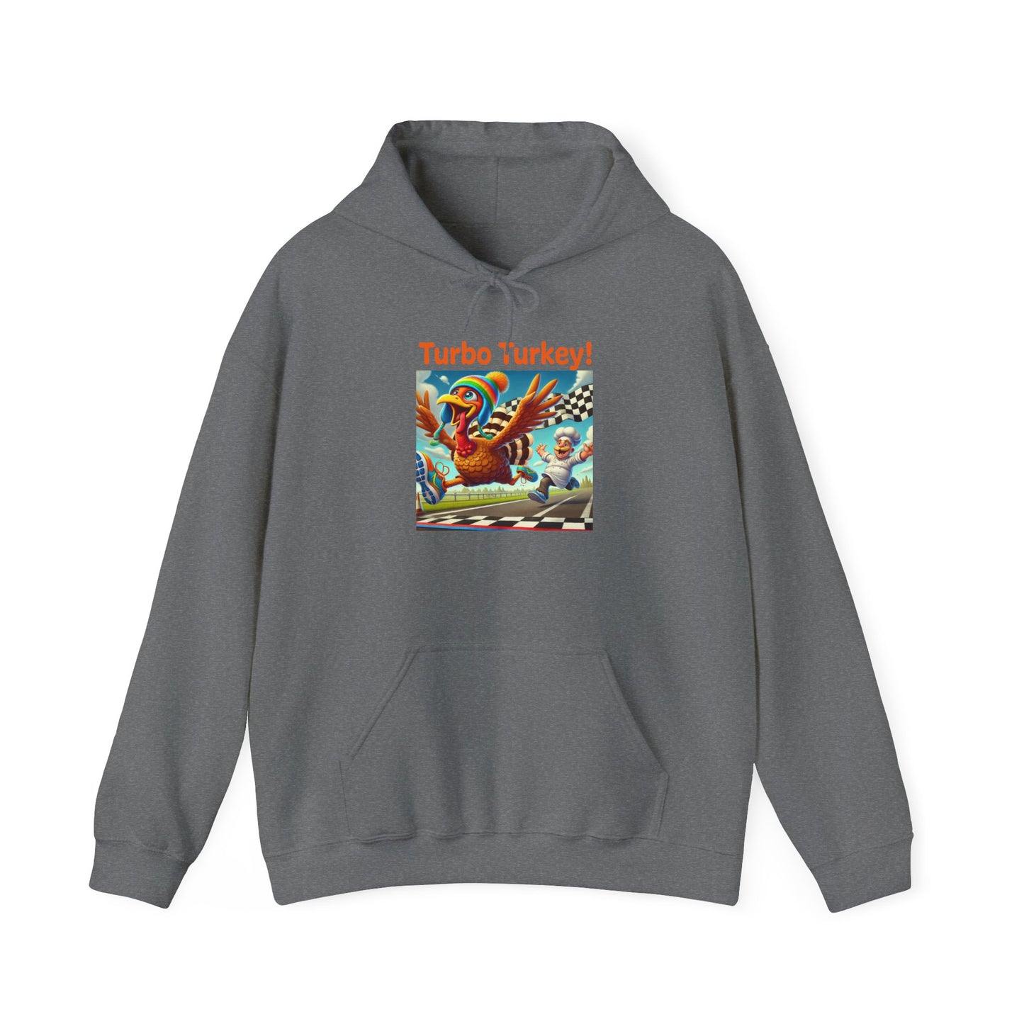 Turbo Turkey! - Unisex Heavy Blend™ Hooded Sweatshirt