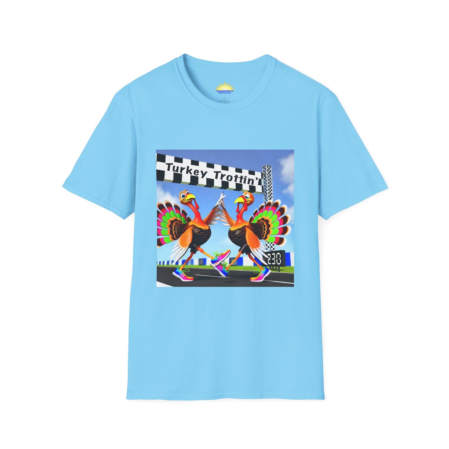 Turkey Trottin' - Unisex Softstyle T-Shirt