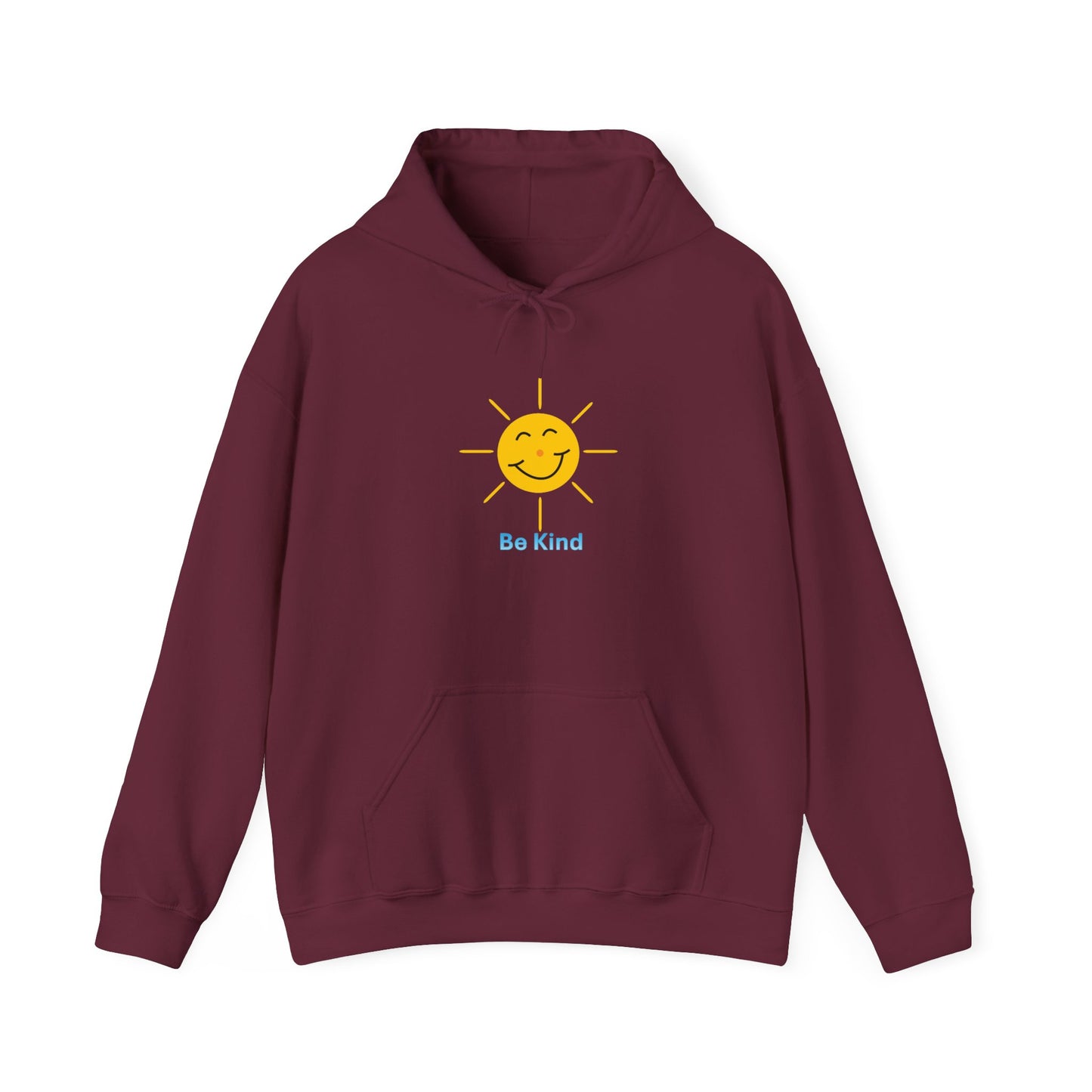 Be Kind & Love Graphics - Unisex Heavy Blend™ Hooded Sweatshirt