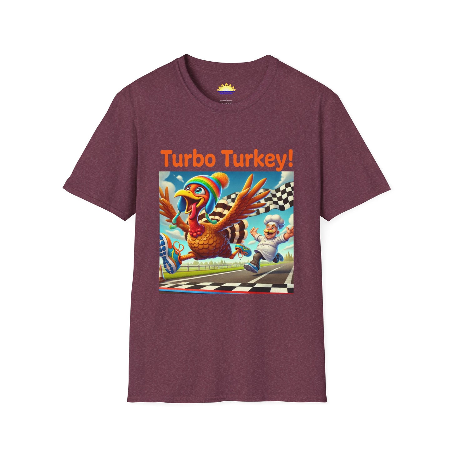 Turbo Turkey! - Unisex Softstyle T-Shirt