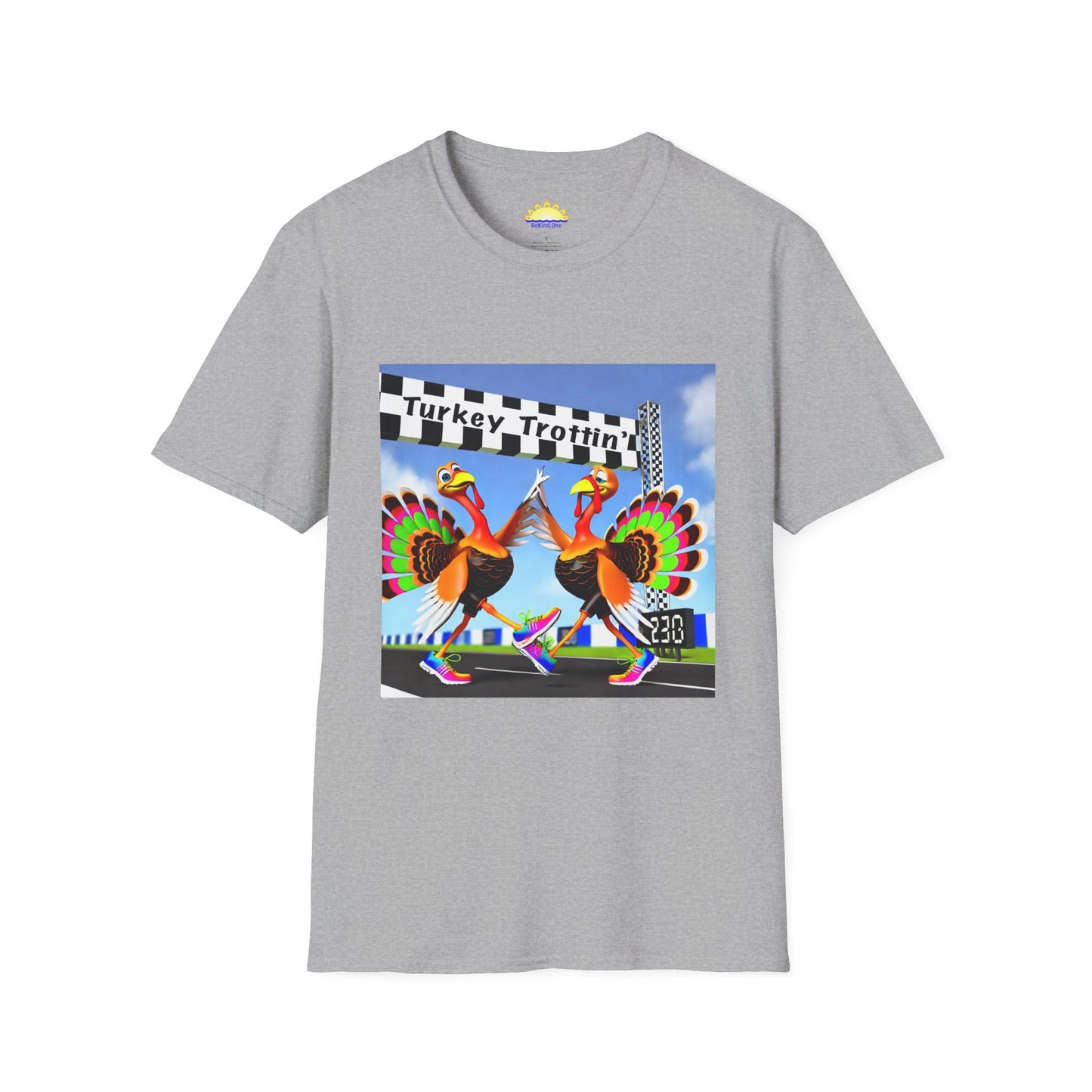 Turkey Trottin' - Unisex Softstyle T-Shirt