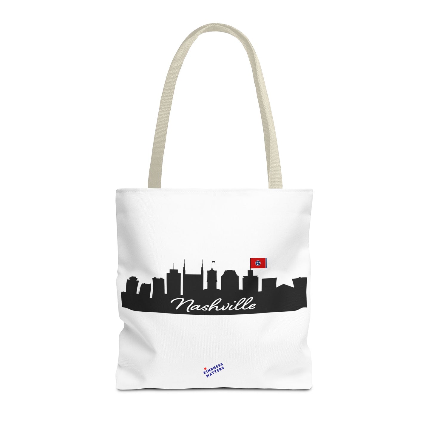 Nashville - City Outline - Tote Bag (AOP)