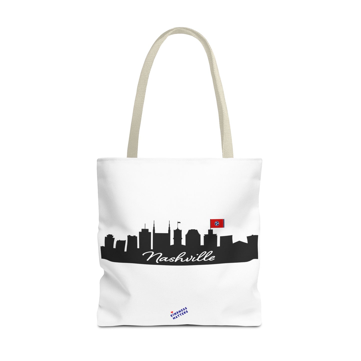 Nashville - City Outline - Tote Bag (AOP)