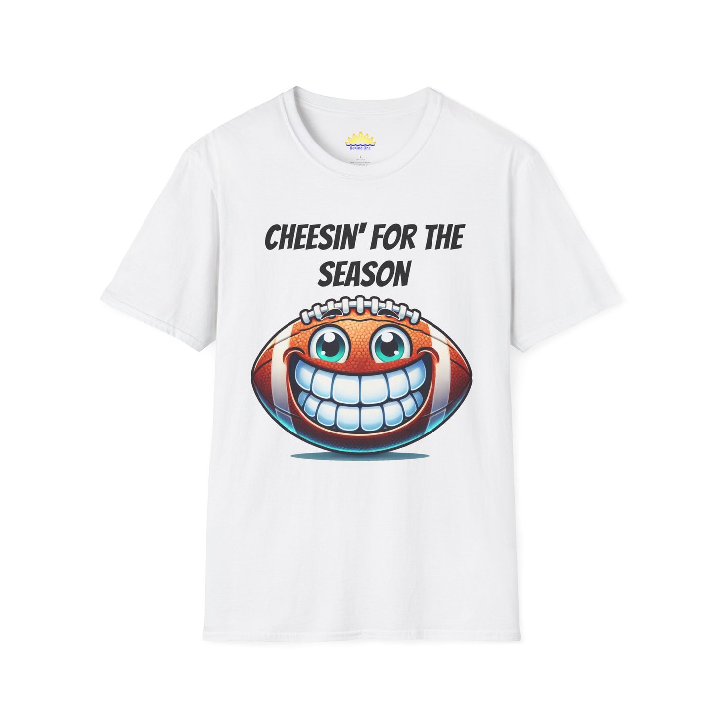 Cheesin' for the Season (Football) - Unisex Softstyle T-Shirt