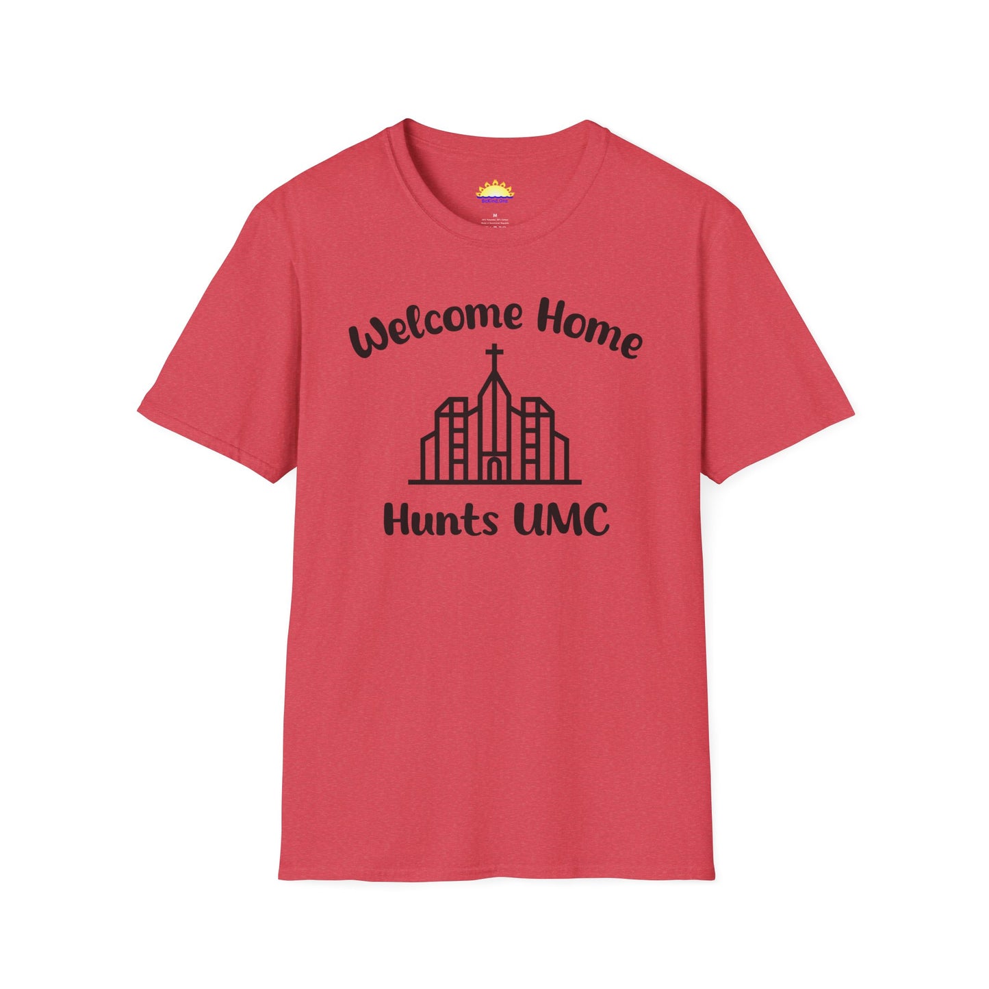 Hunts UMC - Welcome Home - Unisex Softstyle T-Shirt