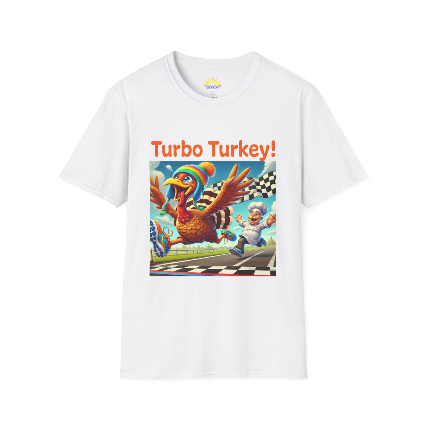 Turbo Turkey! - Unisex Softstyle T-Shirt