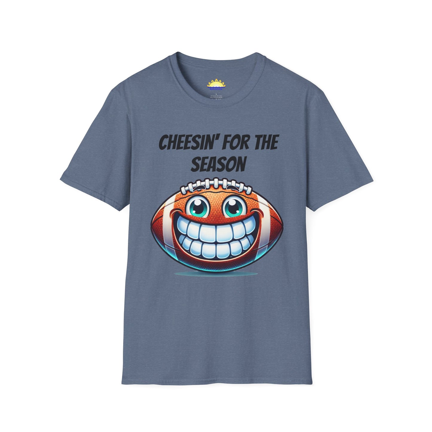 Cheesin' for the Season (Football) - Unisex Softstyle T-Shirt